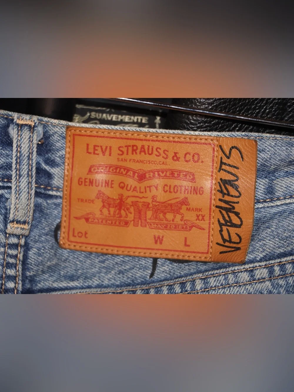 Vetements “Tribal” Denim